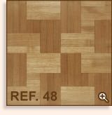 Parquet chêne collé Réf 48