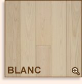 Parquet châtaignier collé blanc