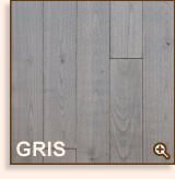 Parquet châtaignier collé gris