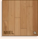 Parquet châtaignier collé miel