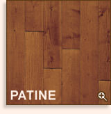 Parquet châtaignier collé patine