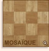 Parquet chêne collé Mosaïque